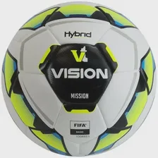Мяч футбольный TORRES VISION Mission, FV321074, размер 4, FIFA Basic, PU, гибридная, белый-мультикол