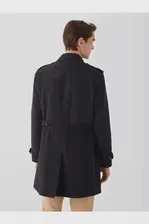 LC Waikiki - LCW Vision Приталенный мужской Тренч из габардина с отворотом пиджака (art.: 3920c5263f924)