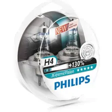 Галогеновые лампы Philips X-treme Vision +130% H4 (60/55W) BOX