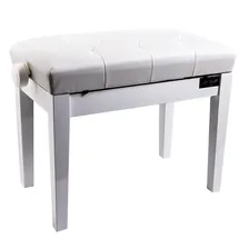 Банкетка для фортепиано Vision AP-5102 White
